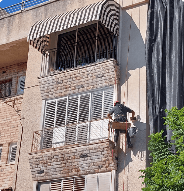 איטום קירות מבחוץ