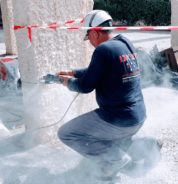 עיבוי עמודים מבטון e1751380662688